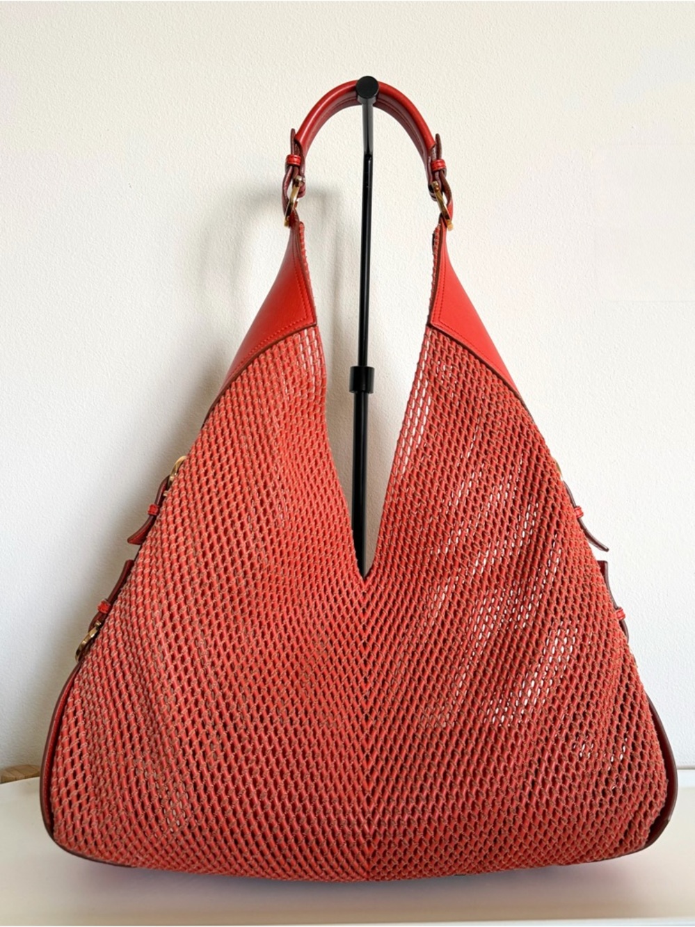 Salvatore Ferragamo Woven Leather Hobo Bag - Picture 3 of 16